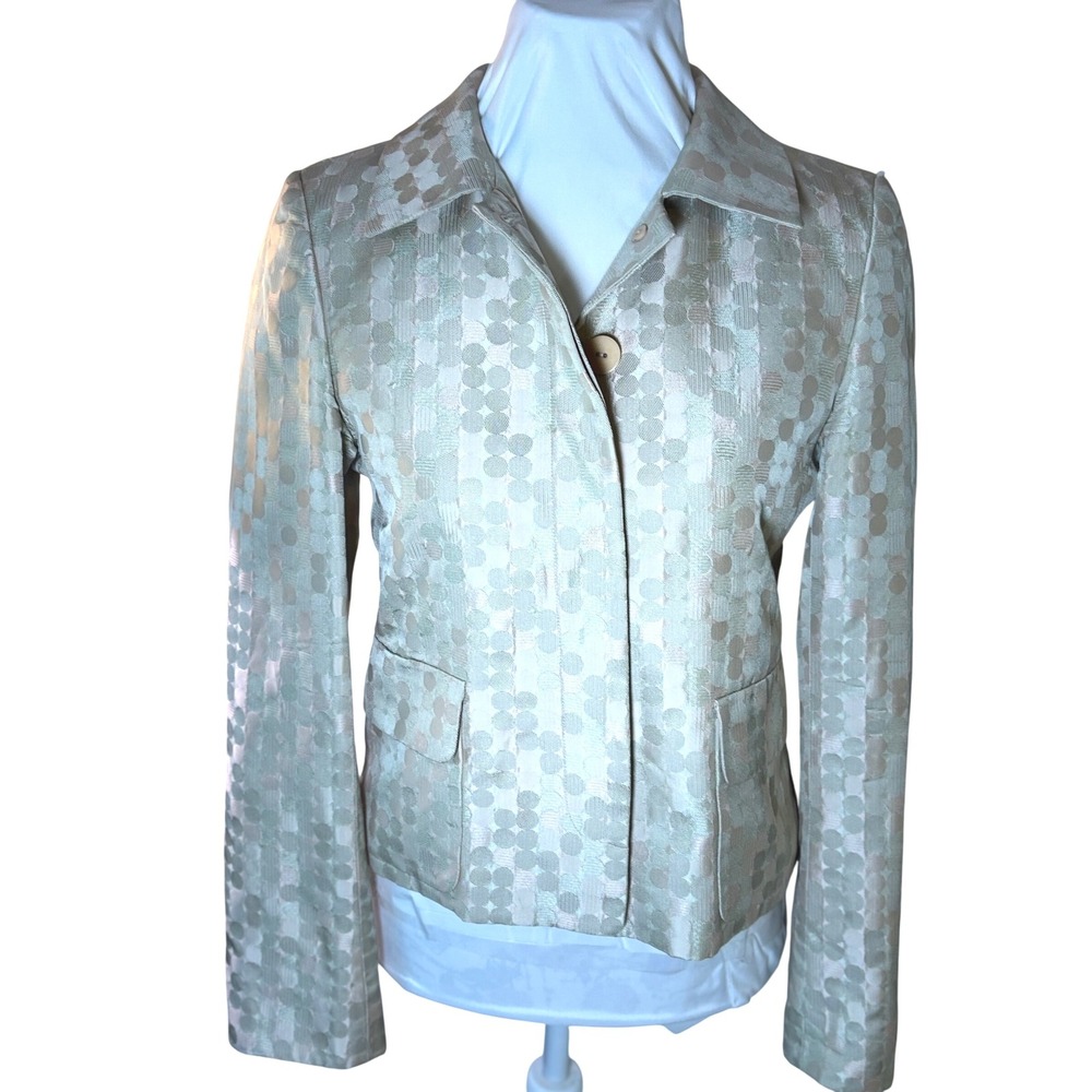 Linda Allard Ellen Tracy‎ Blazer SZ 2 Jacket Career Office Ladies Party Coat VTG